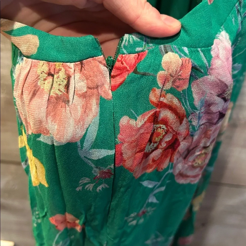 YUMI KIM TRACY Wonderful World Green maxi dress size L - Picture 9 of 14